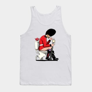 British Soldier on the Toilet Tank Top